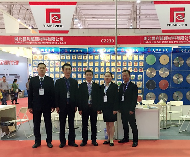 湖北昌利攜金剛石工具新品參加第十五屆雲浮國際石材科技展覽會暨第九屆雲浮石文化節