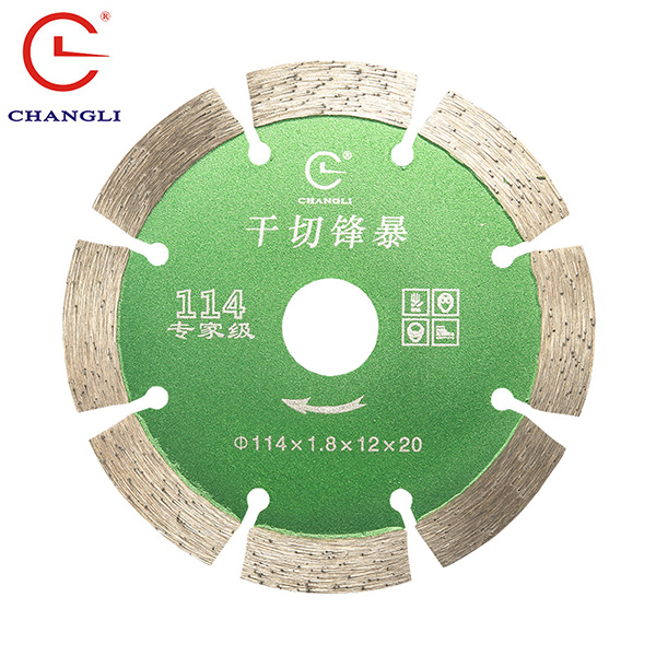 被石材專用鋸片切割的石板材采用幹掛法安裝有哪些優點呢?